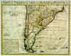 Carte Du Paraguai, Du Chili, Du Detroit De Magellan, &c. ...