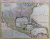 Carte Contenant Le Royaume Du Mexique Et La Floride ...