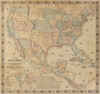 New Map ... North America, ...