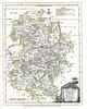 A Modern Map Of Bedfordshire Drawn From The Latest Surveys