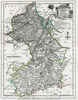 A Modern Map Of Cambridgeshire Drawn From The Latest Surveys ...