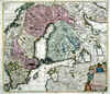 Regni Sueciae Tabula Generalis, Divifa In Sueciae, Gotiae...