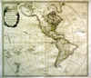 A Map Of North America Or The New World ...