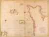 Carte Particulaire Des Costes De Normandie ... Cotentin