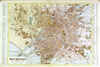 Map Of Manchester Divided Into Half Mile Squares And Circles