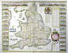 A New Map Of The Kingdome Of England And Principality Of Wales.