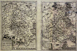 Turingia Noviss. Descript. ... / Misniae Et Lusatiae Tabula ...