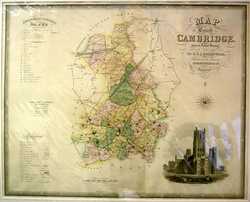 Map Of The County Of Cambridge