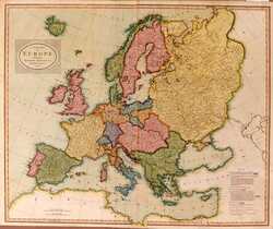 A New Map Of Europe With Its Modern Divisions ...