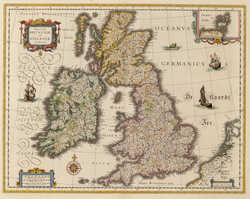 Magnae Britanniae Et Hiberniae Tabula