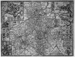 The County Of Northampton ... Bedford Huntington & Rutland ...