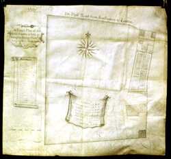 An Exact Plan Of The House Garden & Field, At Knights.Bridge ...