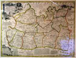 An Accurate Map Of The County Of Surrey ...