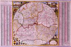 A New And Correct Map Of Thirty Miles Around London ...