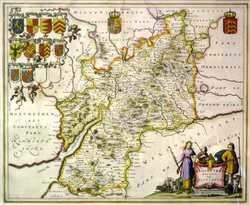 Glocestria Ducatus; Vulgo Glocester Shire