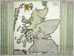 Scotia Regnum Divisium In Partem Septentrionalem Et Meridionalem