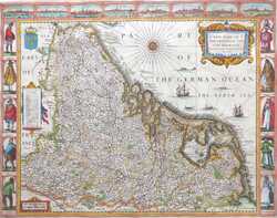 A New Map Of Ye XVII Provinces of Low Germanie ...