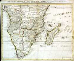 Carte Du Congo Et Du Pays Des Cafres ...