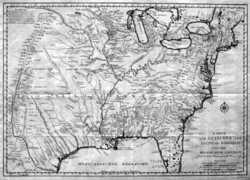 Karte Von Luisiana, Dem Laufe Des Mississipi ... 1744