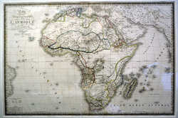 Carte Physique Et Politique Del L'Afrique ...