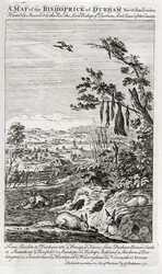 The Bishoprick Of Durham ... 1753