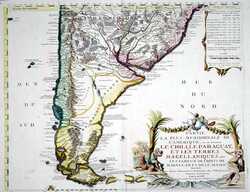Partie La Plus Meridionale De L'Amerique ... Chili, Le Paraguay