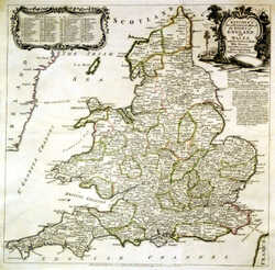 Kitchin's Most Accurate Map Of The Roads Of England And Wales