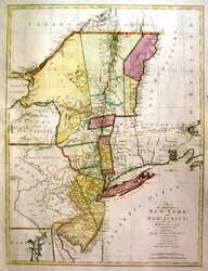 A Map Of The Provinces Of New-York And New Jersey ...