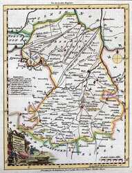 Cambridge Shire Drawn from Ye Best Surveys & Maps ...