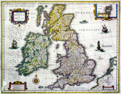 Magnae Britanniae Et Hiberniae Tabula