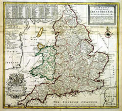 The Roads Of Ye South Part Of Great Britain Called England ...