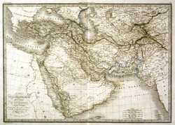 Carte Generale De La Turquie D'Asie, De La Perse, ...