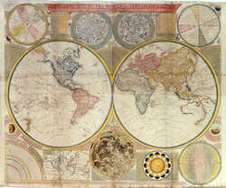 A General Map Of The World, Or Terraqueous Globe
