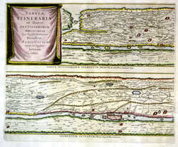 Tabula Itineraris Ex Illustri Peuteringorum Bibliotheca ... : J.Jansson / G.Hornius