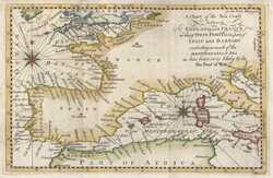 A Chart Of The Sea Coast ... So Much Of The Mediterranean Sea