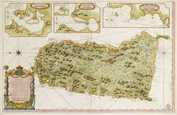 Carte De L'Isle De Sainte Lucie ...