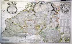 ... Des Pays-Bas Catholiques Ou A Most Exact Map Of Flanders ...
