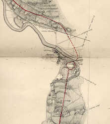 Map Of The Watling Street ...