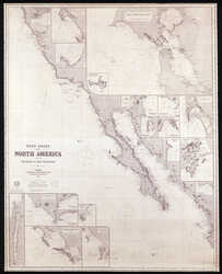 West Coast Of North America From San Blas To San Francisco