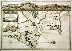 Plan Du Port De Lisbon Et Des Costes Voisines
