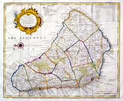An Accurate Map Of The Island Of Barbadoes ... : E.Bowen
