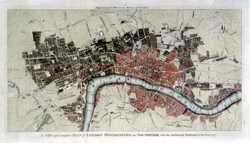 A New And Complete Plan Of London Westminster And Southwark ...