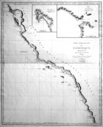 Cote Nord-Ouest De L'Amerique Reconnue Par Le Cape. Vancouver