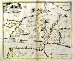 A Map Shewing Ye Situation Of Paradice ...