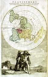Planisphere Representant Toute L'Etendue Du Monde ... : L.Renard / J.Elwe