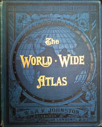 The World-Wide Atlas Of Modern Geography Political And Physical