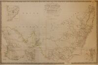 Map Of South Australia, New South Wales, Van Diemen's Land