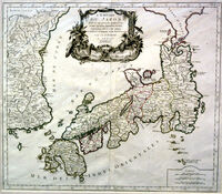 L'Empire Du Japon Divise En Sept Principales Parties, ...