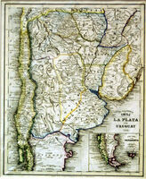 Die Republiken Chili La Plata Und Uruguay 1853