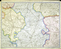 Untitled [England & Wales Sheet 33] Showing Cambridgeshire : G.& J.Cary / G.F.Cruchley